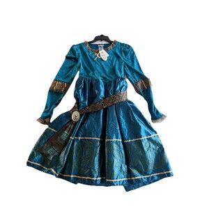 Disney Parks Brave Merida Costume Girls Dress Xl 14-16 NWT Princess Halloween